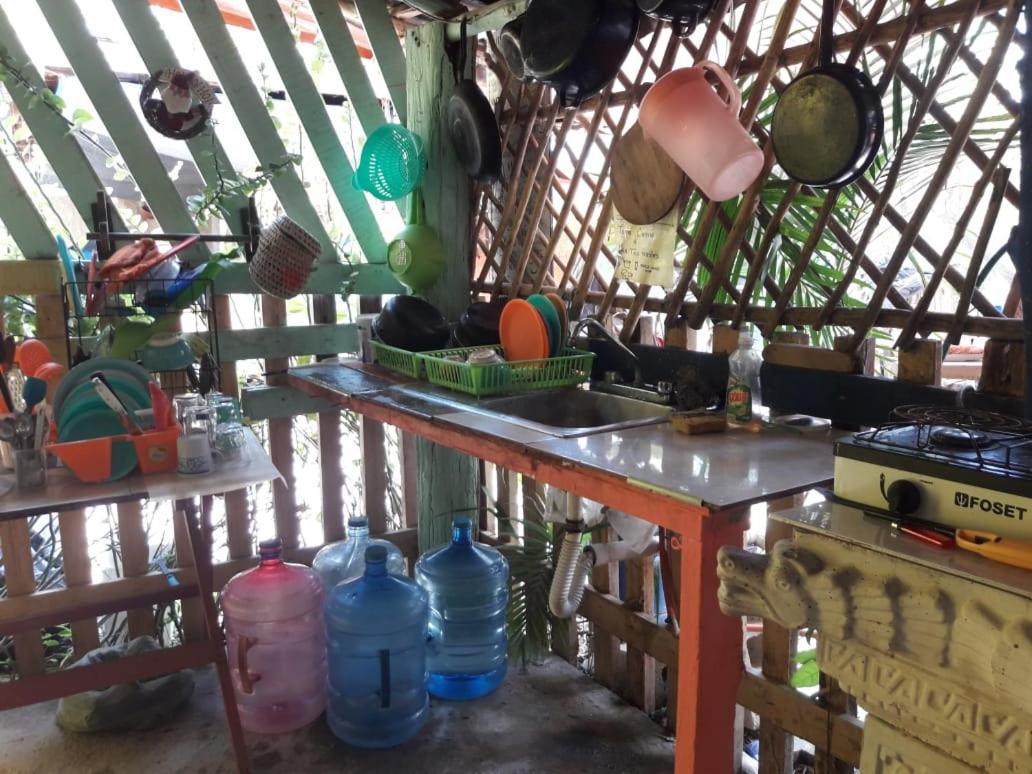 Hostal Y Camping Las G Bacalar Exterior foto