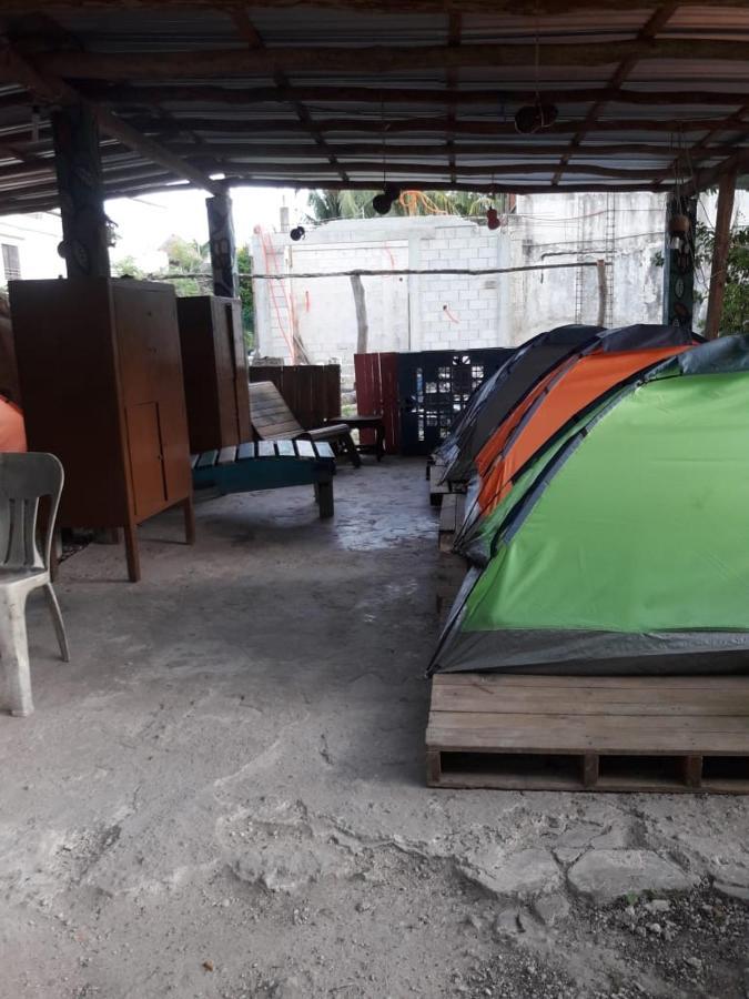 Hostal Y Camping Las G Bacalar Exterior foto