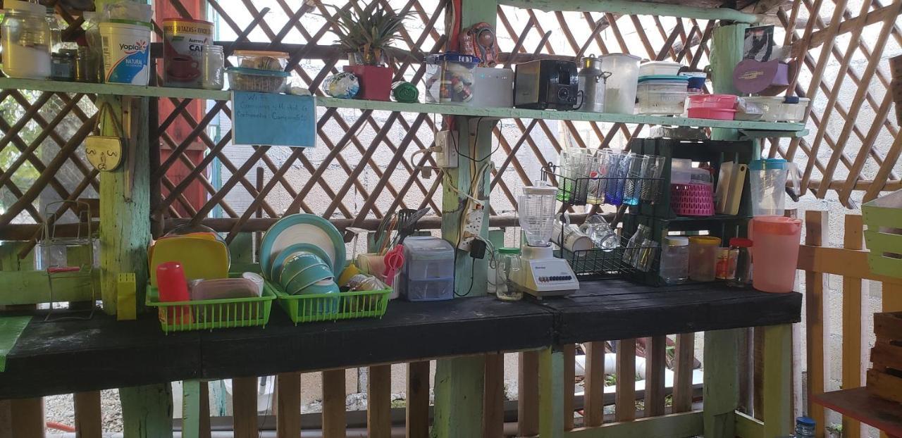 Hostal Y Camping Las G Bacalar Exterior foto
